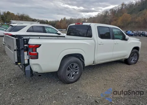 2025 Nissan Frontier Sv z USA, uszkodzony, nr VIN 1N6ED1FK9SN624293